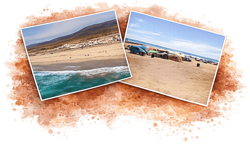 Playa y acceso al mar